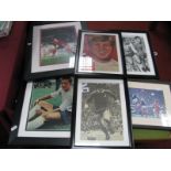 Liverpool Autographs, St John, Dalglish, Hughes x 2, Ruddock, Peter Thompson (all unverified). (6)