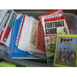 Football Annuals, including Daily Works 1947 - 8, Soccer Spotlight 1949 - 50, with The Stars 48 -