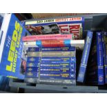 Rugby League Rothman's Yearbooks, 1980's and 90's, The Leeds Rugby League Story, etc:- One Box