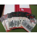 1959-60 Manchester United Home Programmes, twenty three issues including v. Real Madrid, 1960-61