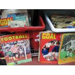 'Goal' Weekly Football Magazines, together with 'Shoot' other publications:- Two Boxes