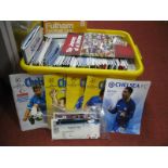 Chelsea Programmes Mainly 2000's, including, many European homes, 98 cup winners cup final v.