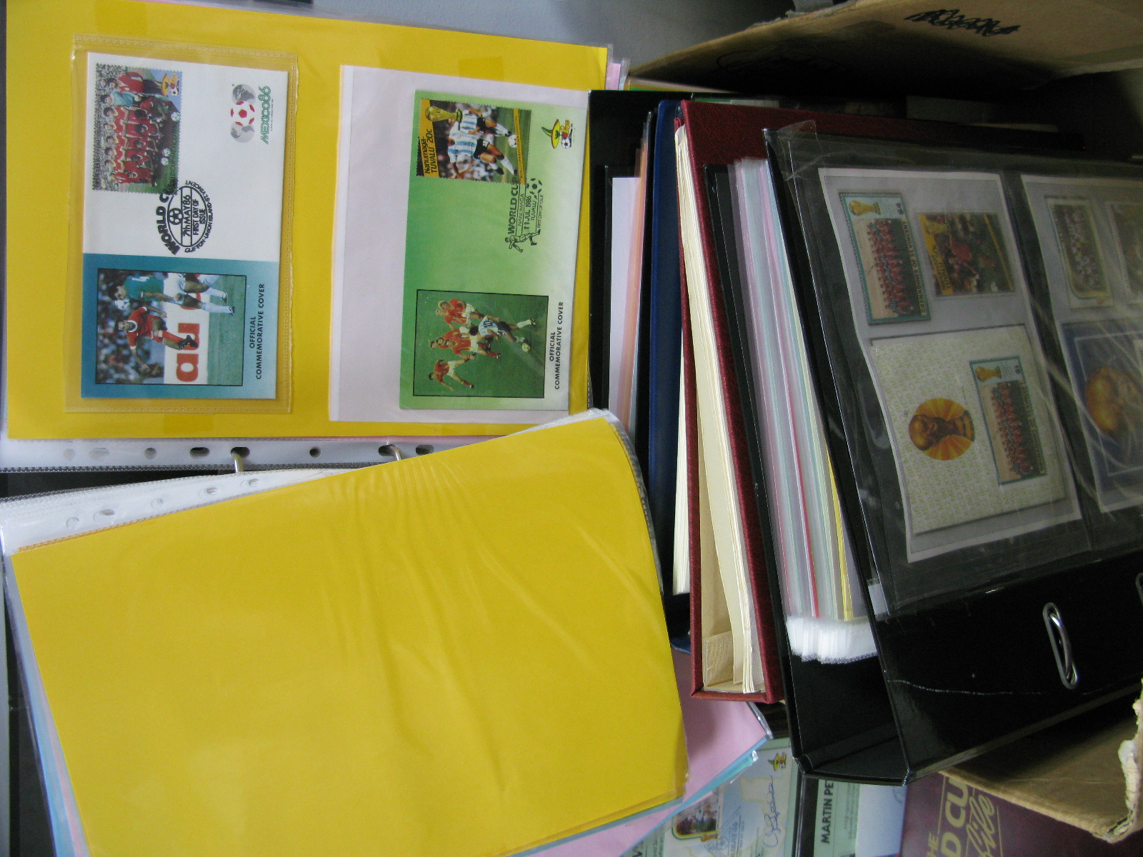 Football First Day Covers, large quantity relating to Euro '96, World Cup '86, Football League