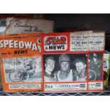 Speedway Star and News Magazines, 1953 to 62, large quantity, conditions varying:- Two Boxes