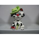 Lorna Bailey - Pawthos the Pussketeer Cat, limited edition 1/1, 13cm high.