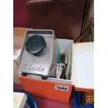 Meopta Admira 8F Cine Camera (Circa 1960-1964) 12.5mm F.2.8 Lens 'Czechoslovakia', cased, together
