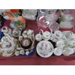 Royal Albert Tea and Dinner Wares, including 'Old Country Roses' dinner plates, dish, bachelors