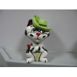 Lorna Bailey - Armeow the Pussketeer Cat, limited edition 1/1, 14cm high.