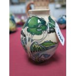 A Moorcroft Pottery Vase, painted in the 'Grassmere Bluebell' pattern, designed by Nicola Slaney,