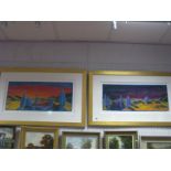 B.H.Brody 'Wonder of Wonders' and 'After The Rain', pair of giclee prints limited edition of 295, 28
