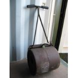 An Early XX Century Cast Iron Garden Roller.