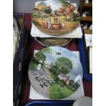Collectors Plates, sixteen Wedgwood 'Country Days' and four Royal Doulton 'Summer Days' plates; with