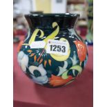 A Moorcroft Pottery Vase, painted in the 'Dearle' pattern, designed by Emma Bossons, limited edition