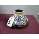 A Moorcrot Pottery Vase, painted in the 'By Our Side' pattern, designed by Vicky Lovatt, numbered