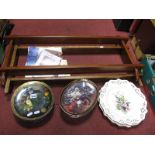 Collectors Plates; Six Davenport Nature's Glory oval plates, six Grande Kobenharn 'Still Life
