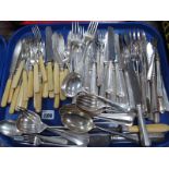 Fish Knives, forks spoons etc:- One Tray