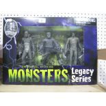 ,A Boxed Universal Studios Home of The Original Monsters, legacy series action figure set