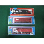 Three "HO"Gauge USA Outline Diesel Locomotives, boxed LIMA "CN" R/No 3220 Ref 208086L plus two "