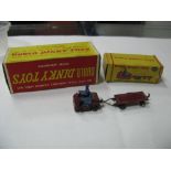 Dinky No. 076 Lansing Bagnall Tractor and Trailer, overall good plus, boxed, staining to box/one
