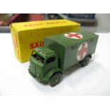 Dinky Toys No. 626 Military Ambulance, overall good plus, chipping to raised edges, boxed, some