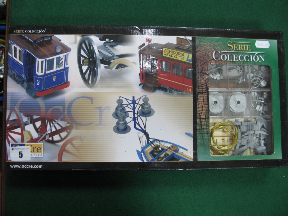 Occre (OCIO Creativo) Model Tram Kit, Boxed.