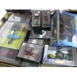 A Quantity of DC Comics Batman Themed, items including ten diecast model vehicles, noted Detective