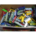 A Quantity of Outline German "HO"/"OO" Scale Plastic Model Vehicles, by Wiking, Dickie and other,