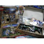 Two Harry Potter Lego Sets, comprising of #4709 Hogwarts Castle, #4730 The Chamber of Secrets,