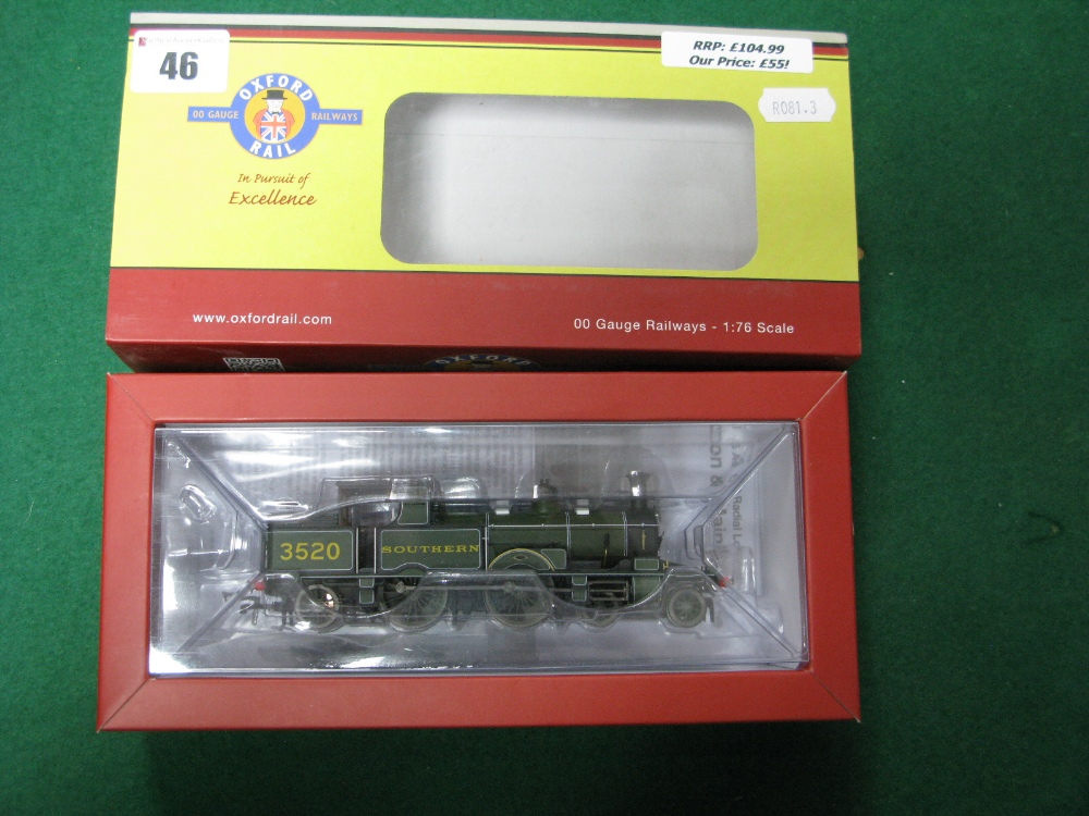 Oxford Rail "OO" Guage/4mm Ref OP76AR006 Class 415 Adams Radial 4-4-2 Steam Tank Locomotive, SR