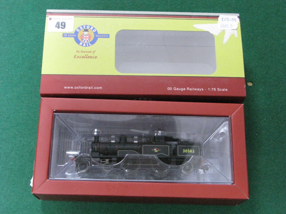 Oxford Rail "OO" Gauge/4mm Ref OR76AR004 Class 415 Adams Radial 4-4-2 Steam Tank Locomotive, BR