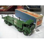Dinky Toys No. 505 Foden Flat Truck with Chains, green, 2nd series, overall fair/good, boxed,