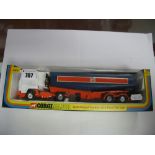 Corgi No. 1160 - 'Gulf Petrol Tanker, with fold tilt cab, excellent, boxed.