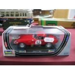 A Jaguar E Type Slot Car, by Revell, finished in red, Jackie Stewart number plates, boxed, as new.