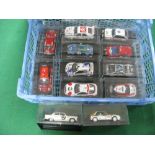 Twelve 1:43rd Scale 'Pieceworks' Diecast Model Rally Cars, including Triumph TR7 V8 Sunbeam Talbot