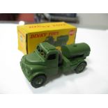 Dinky Toys No. 643 - Army Water Tanker, overall very good, except chip to cab roof, boxed, some