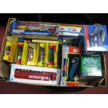 A Quantity of Diecast and Plastic Model Vehicles, by Maisto, HTI, Powco Toys, Newray, boxed.