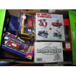 A Quantity of Diecast Model Vehicles, by Burago, Matchbox, action Racing Collectibles, Siku,