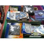 Fourteen Diecast and Plastic Model Aircraft, by Collection Armour, Hobbymaster, Corgi, Sky Guardians