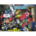 A Large Quantity of Diecast Vehicles, by Dinky, Corgi and others, all playworn, poor.