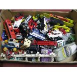 A Quantity of Diecast Model Vehicles, by Corgi, Oxford, Matchbox and other, playworn.