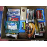 Approximately Thirty Diecast Model Vehicles, Matchbox, Corgi, Maisto, Lledo, Burago and other,