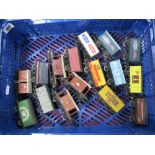 Sixteen 'OO' Gauge/4mm Unboxed Items of Rolling Stock, by Hornby, Tri-ang, Lima, Airfix, etc - brake