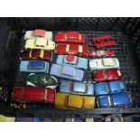 A Quantity of Original Diecast Vehicles by Corgi, Learner Car noted, all playworn.