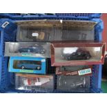 Eight 1:43rd Scale Diecast Model Vehicles, by Norev, Vitesse, Eligor, Rex Toys and other including