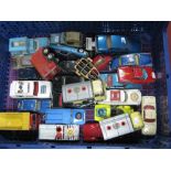 A Quantify of Original Corgi Diecast Vehicles, 1960's and later, all playworn.