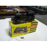 Trix Express "HO" Gauge Three Rail Ref 201 0-6-0 Tank Steam Locomotive, R/No 80018, excellent