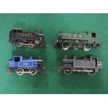 Four "OO" Gauge/4mm Unboxed Tank Steam Locomotives, Grafar Class 94XX 0-6-0 R/No 9401, Hornby "