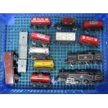 Two Hornby Dublo Unboxed Steam Tank Locomotives, BR black, two rail class N2 0-6-2 R/No. 69567, fair