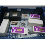 A Quantity of White Metal Military Model Kits, accessories, figures, by Merlin Models, B.W Models,