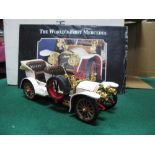 Franklin Mint 1:24th Scale Diecast Model Mercedes Simplex, boxed.